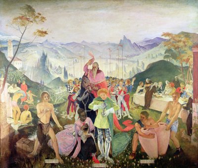 La triplice epifania da Glyn Warren Philpot