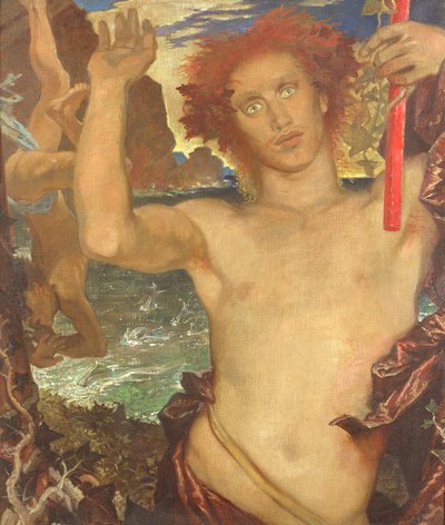 Trasformazione di Dioniso davanti ai pirati tirreni, 1924 da Glyn Warren Philpot
