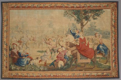 Mese di maggio: Scena del festival del primo maggio da Gobelins Manufactory