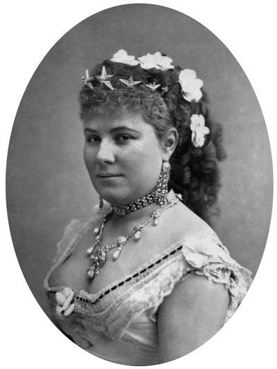 Julia Baron, attrice francese da Gobinet de Villecholle Francois Marie Louis Alexandre) Franck (Franck