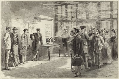 Il colera in Europa (incisione) da Godefroy Durand