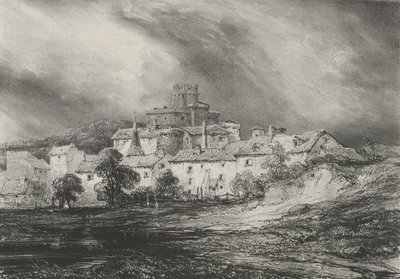 Château de Pont-Gibaud da Godefroy Engelmann