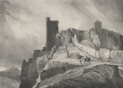 Donjon de Polignac, 1831 da Godefroy Engelmann