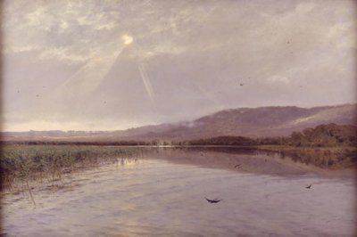 Un lago nel distretto di Himmelbjerg, Jutland da Godfred Christensen