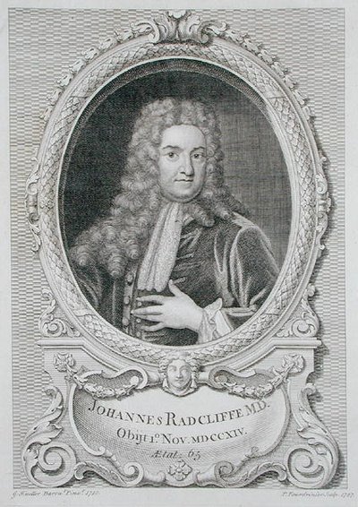 Ritratto di John Radcliffe (1650-1714) da 