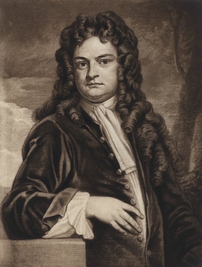 Sir Richard Steele da Godfrey (after) Kneller