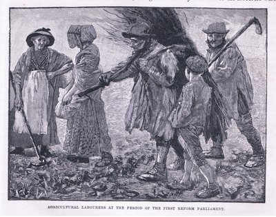 Lavoratori agricoli al periodo della prima riforma del Parlamento da Godfrey C. Hindley