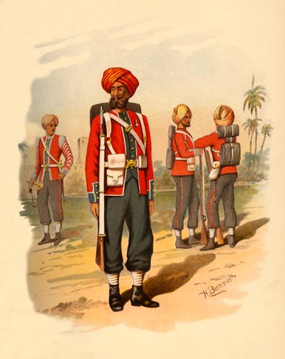 15° Sikh, 1890 da Godfrey Douglas Giles