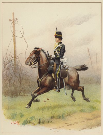 10º (Prince of Wales Own Royal) Ussari da Godfrey Douglas Giles