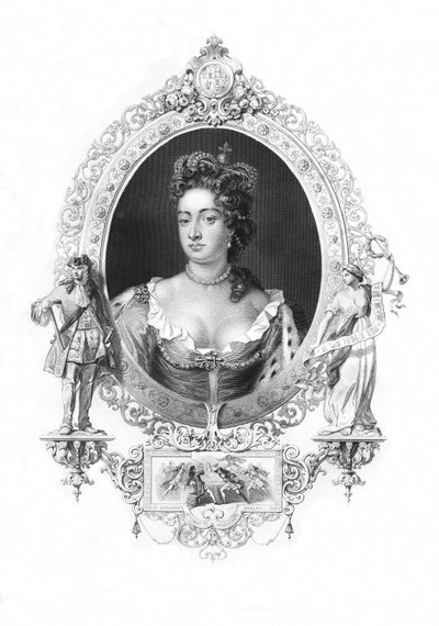 Anna, regina di Gran Bretagna da Godfrey Kneller