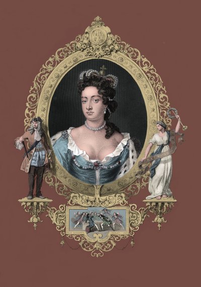 Anna Regina di Gran Bretagna da Godfrey Kneller