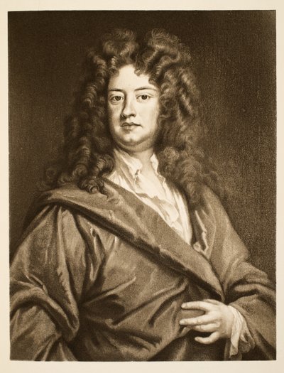 Charles Montagu, conte di Halifax, pub. 1902 da Godfrey Kneller