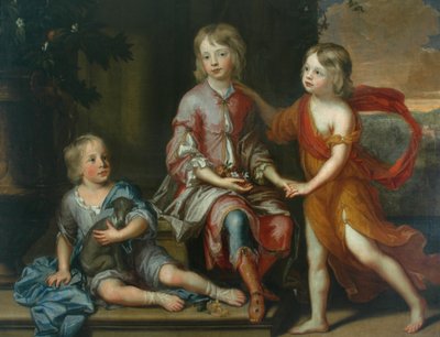 Bambini della famiglia Howard da Godfrey Kneller