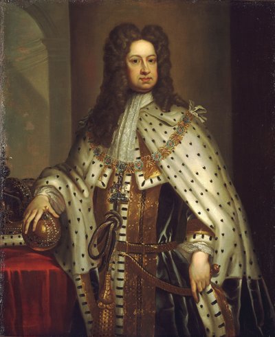 Giorgio I (1660-1727), c.1714 da Godfrey Kneller