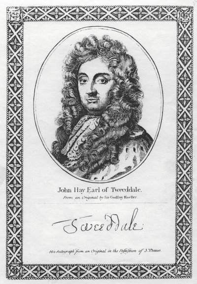 John Hay Conte di Tweeddale da Godfrey Kneller