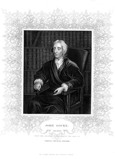 John Locke, filosofo inglese, c1680-1704 da Godfrey Kneller