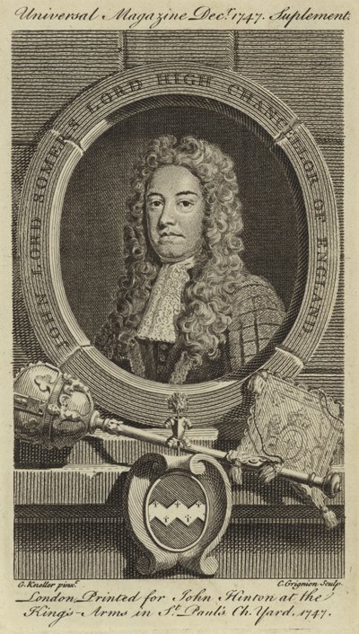John Lord Somers, Lord Alto Cancelliere d