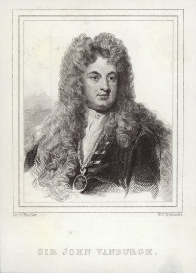 John Vanburgh da Godfrey Kneller