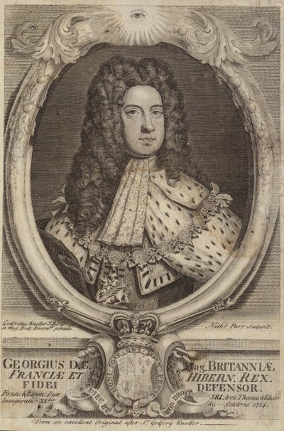 Re Giorgio I di Gran Bretagna e Irlanda da Godfrey Kneller