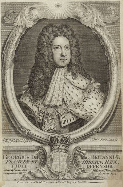 Ritratto di Giorgio I di Gran Bretagna e Irlanda da Godfrey Kneller