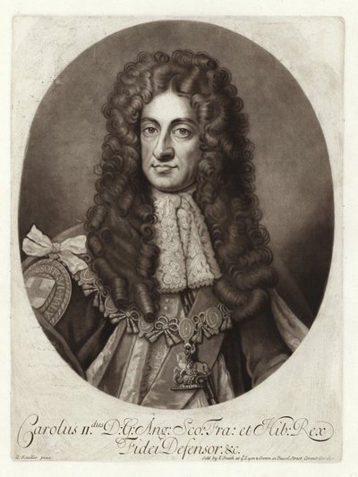 Ritratto di Re Carlo II da Godfrey Kneller