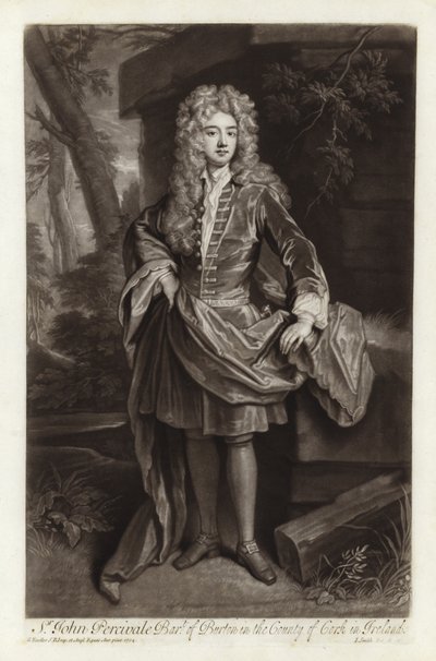 Ritratto di Sir John Percivale da Godfrey Kneller