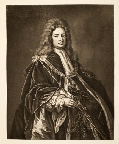 Robert Harley, Conte di Oxford, pub. 1902 da Godfrey Kneller