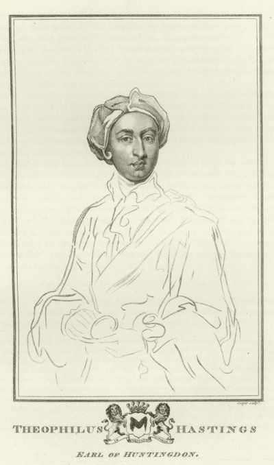 Teofilo Hastings, Conte di Huntingdon da Godfrey Kneller