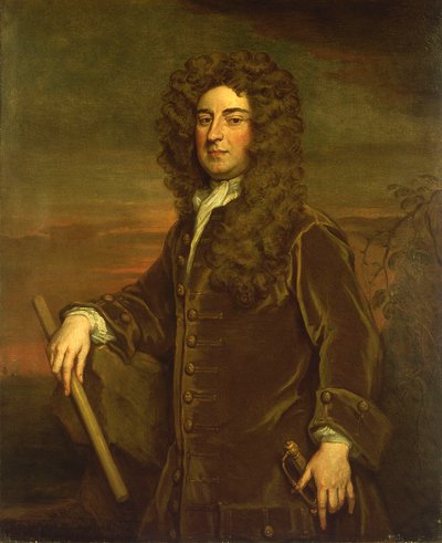 Vice-Ammiraglio John Graydon (circa 1666-1726), fine XVII - inizio XVIII secolo da Godfrey Kneller