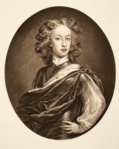 William, Duca di Gloucester, pub. 1902 da Godfrey Kneller
