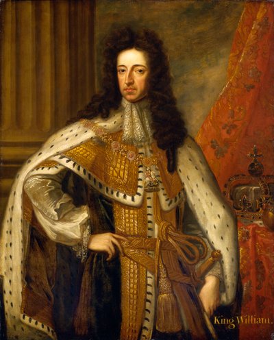 Guglielmo III, fine XVII secolo da Godfrey Kneller