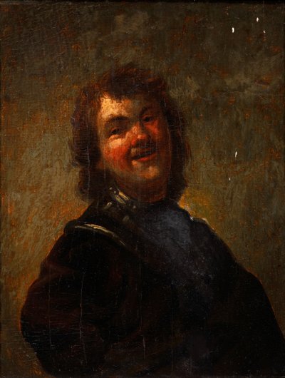 Rembrandt che ride, 1658 da Godfried Cornelisz Schalcken