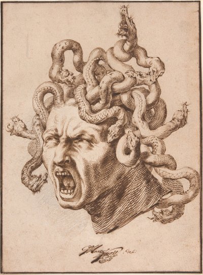 Testa di Medusa da Godfried Maes