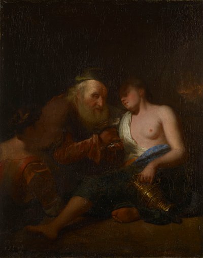 Lot e le sue figlie da Godfried Schalcken