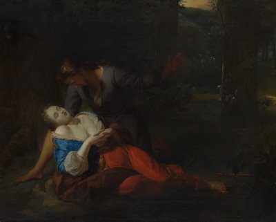 Cefalo e Procri, probabilmente anni 1680 da Godfried Schalcken