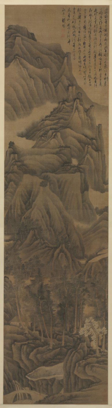 Paesaggio nello stile di Dong Yuan e Juran, c. 1650 da Gong Xian