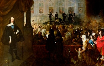 Esecuzione di Carlo I (1600-49) a Whitehall, 30 gennaio 1649 da Gonzales Coques