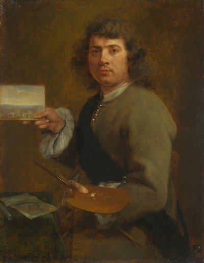 Vista (Ritratto di Robert van den Hoecke, prima del 1661) da Gonzales Coques