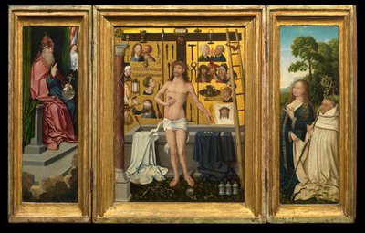 Trittico di Antonius Tsgrooten da Goossen van der (1465 c.1538) Weyden
