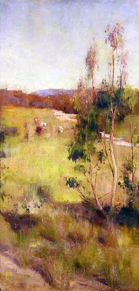 Alberi di gomma e bovini da Gordon Coutts