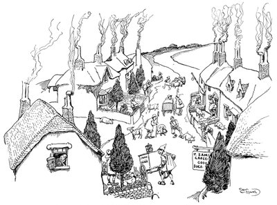 Un villaggio, il più allegro del mondo da Gordon Frederick Browne