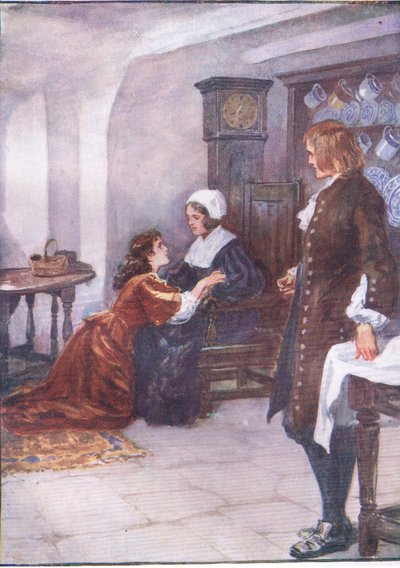 E così è andata al cuore della madre, da Lorna Doone pub.by W & R Chambers Ltd, 1921 da Gordon Frederick Browne