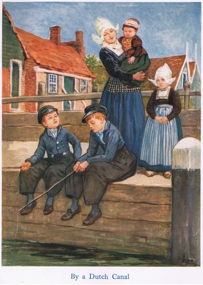 Olanda: lungo un canale olandese da Gordon Frederick Browne