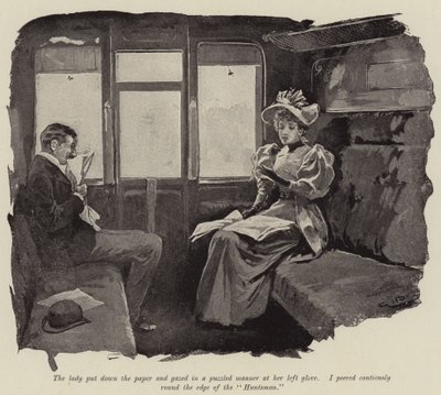 Illustrazione per Just a Short Story, di Arthur Hughes da Gordon Frederick Browne