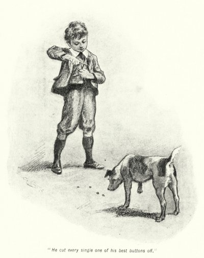 Illustrazione per La storia dei cercatori di tesori di E Nesbit da Gordon Frederick Browne
