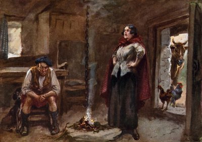 Illustrazione per Il Racconto del Calderone da Gordon Frederick Browne