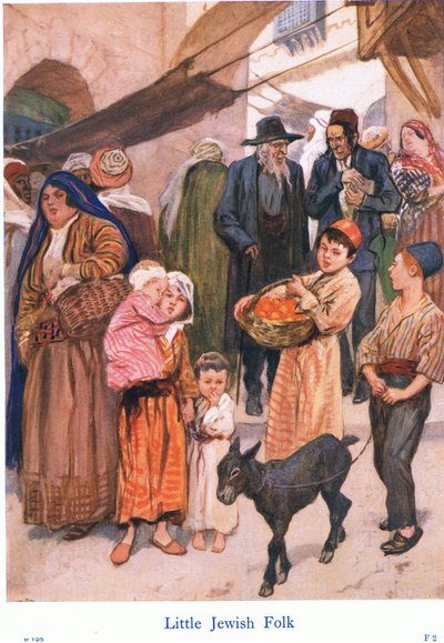 Piccoli ebrei da Gordon Frederick Browne