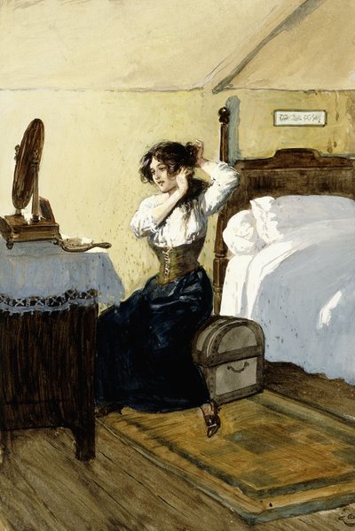 Stava per sciogliersi i capelli da Gordon Frederick Browne
