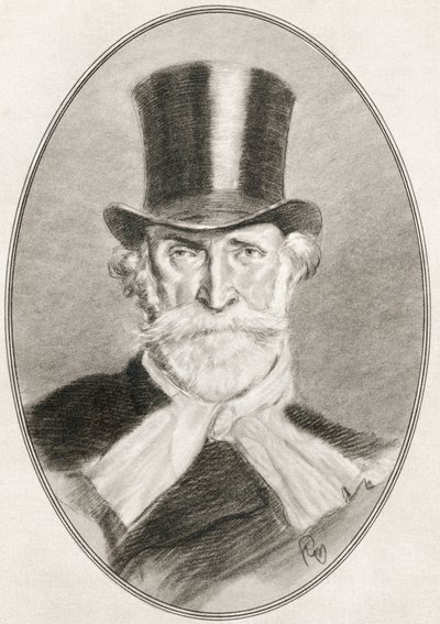 Giuseppe Fortunino Francesco Verdi, da Living Biographies of Great Composers da Gordon Ross