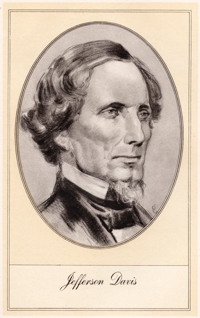Jefferson Davis, soldato e politico americano da Gordon Ross